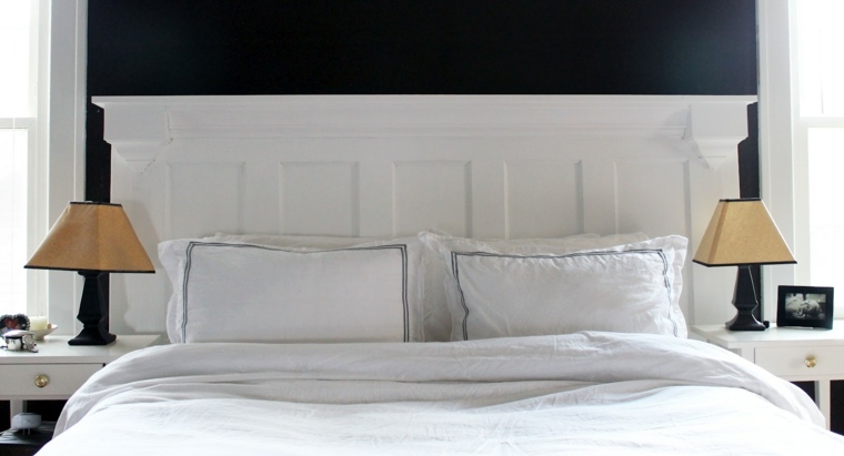 how to make headboard original door wood