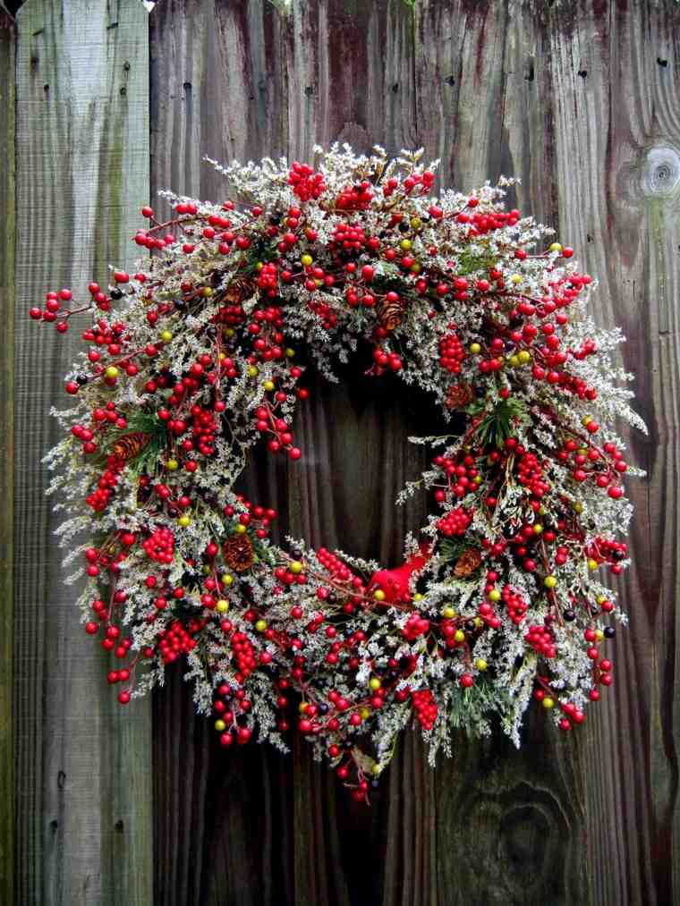 make a Christmas wreath wealth fullness prosperity