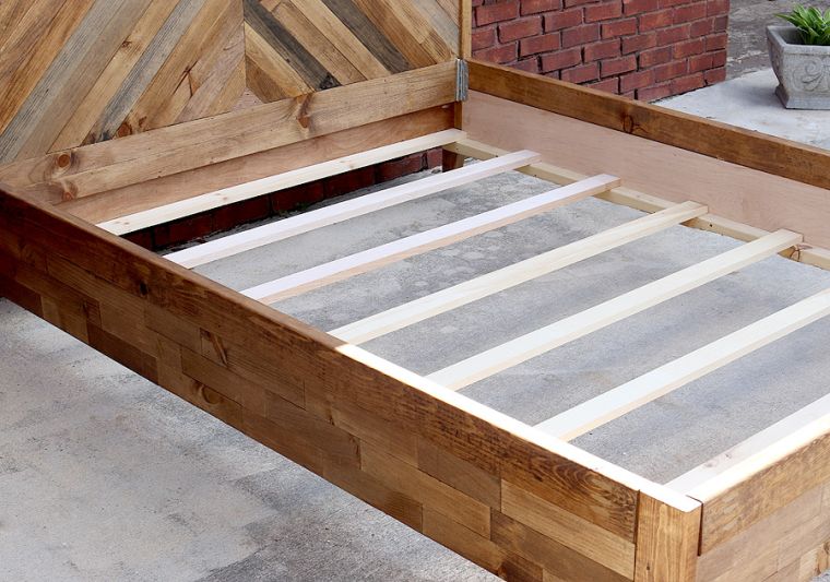 make-a-head-of-bed-wooden-bed-child tutorial