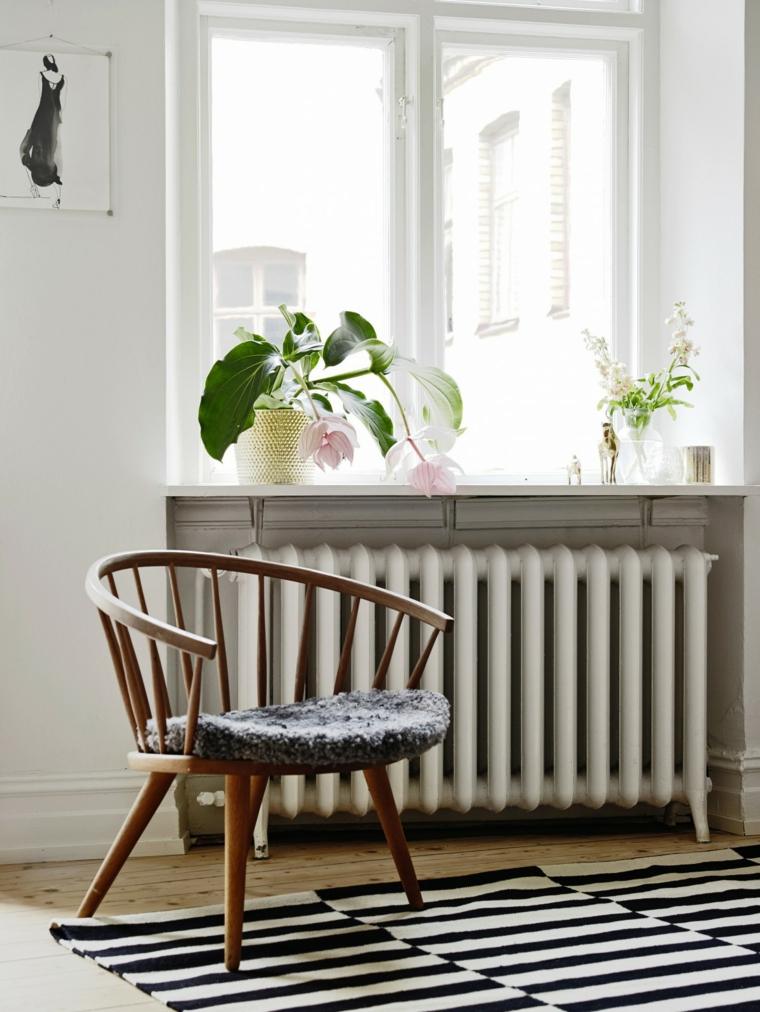 Nordic wood chair Scandinavian interior furniture