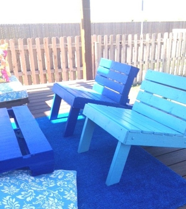 Garden furniture wood pallets cheap floor mats