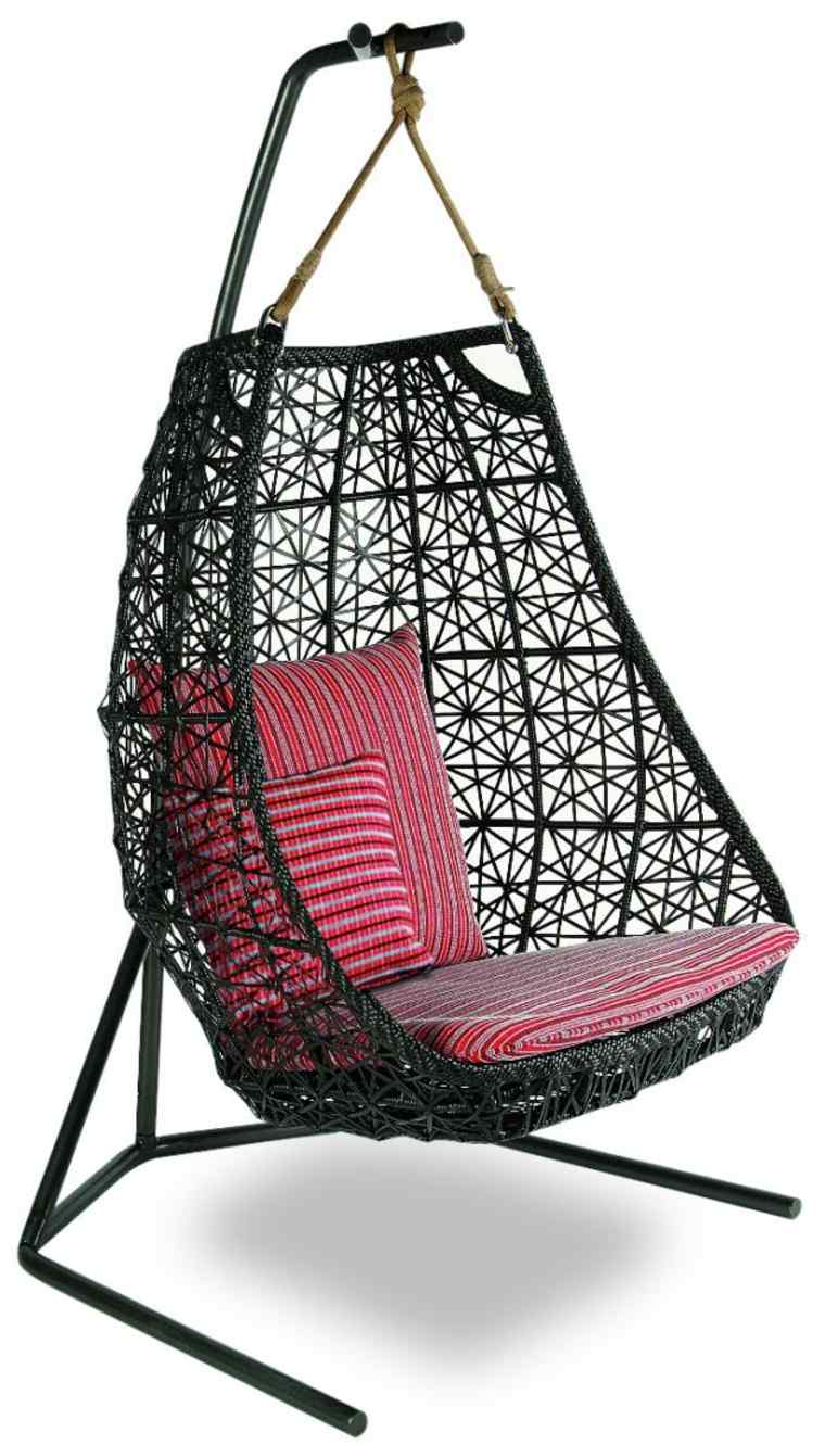 hanging chair design cushion idea modern furniture swing chair patricia urquiola