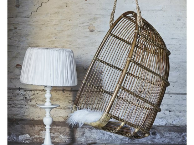 rustic style provencal hanging armchair