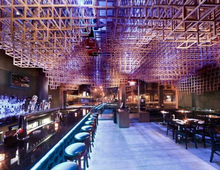 idea false ceiling contemporary design modern idea restaurant innuendo design bluarch