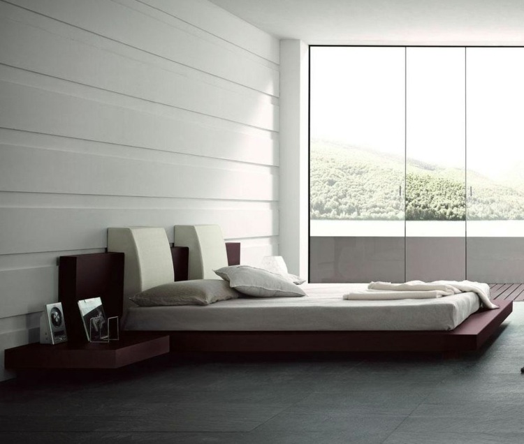 feng shui minimalist bedroom deco