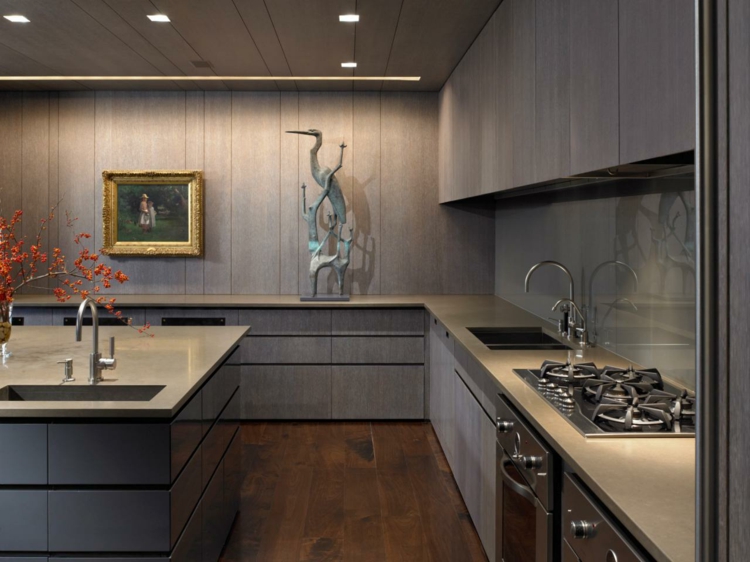 feng shui kitchen gray