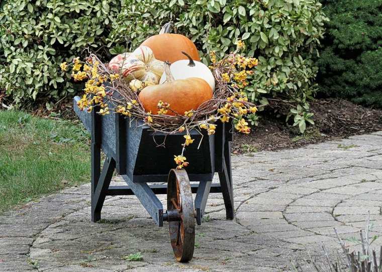 deco autumn outdoor pumpkins idea decorate space activity child manual