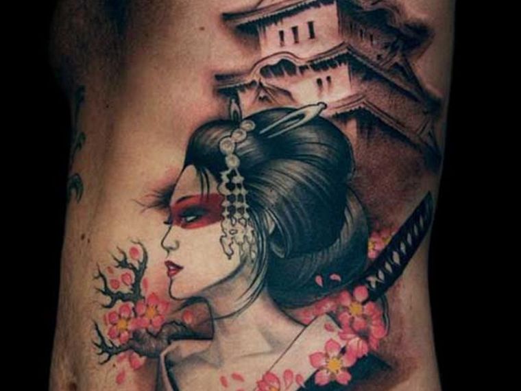 fleur-de-cherry-tattoos-Japanese-woman-house