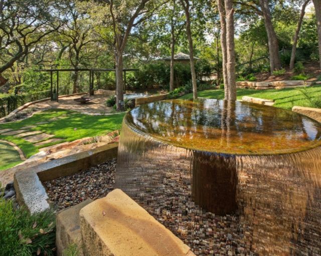 fountain water garden deco