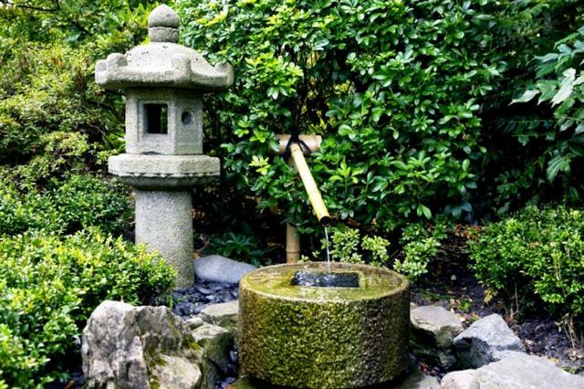 zen bamboo garden fountain