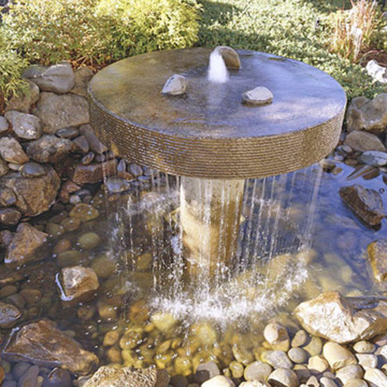 modern design garden fountain