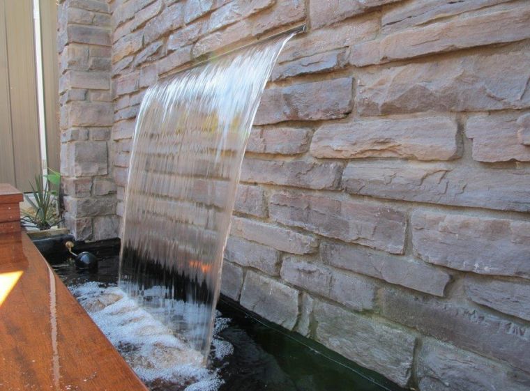 exterior wall fountain exterior modern design