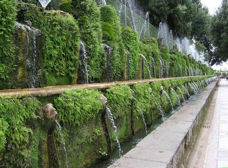 outdoor wall fountain decoration