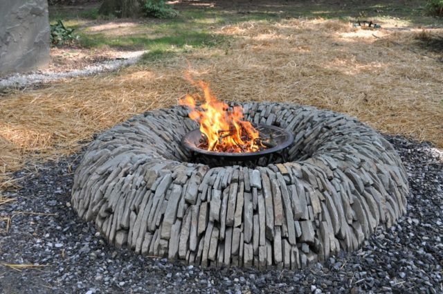 outdoor fireplaces sheet stone torus plate slab crown