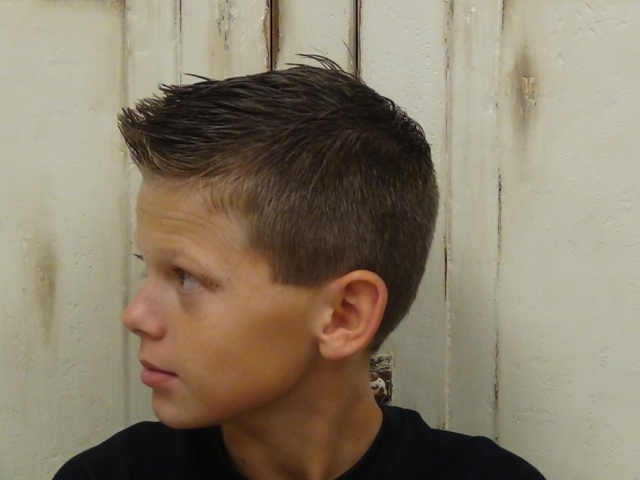 boy 13 years cut simple universal easy idea