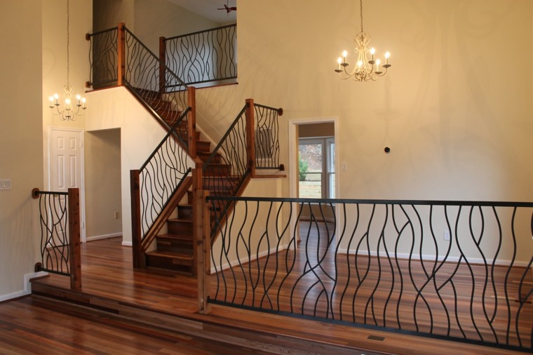 railing contemporary metal stair