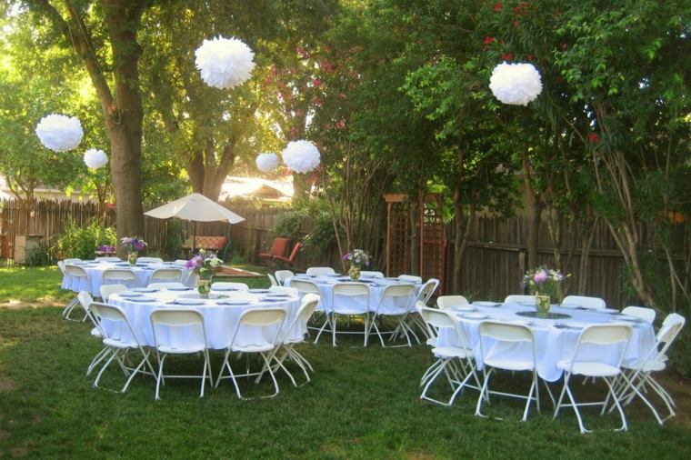 sober garden party all in white