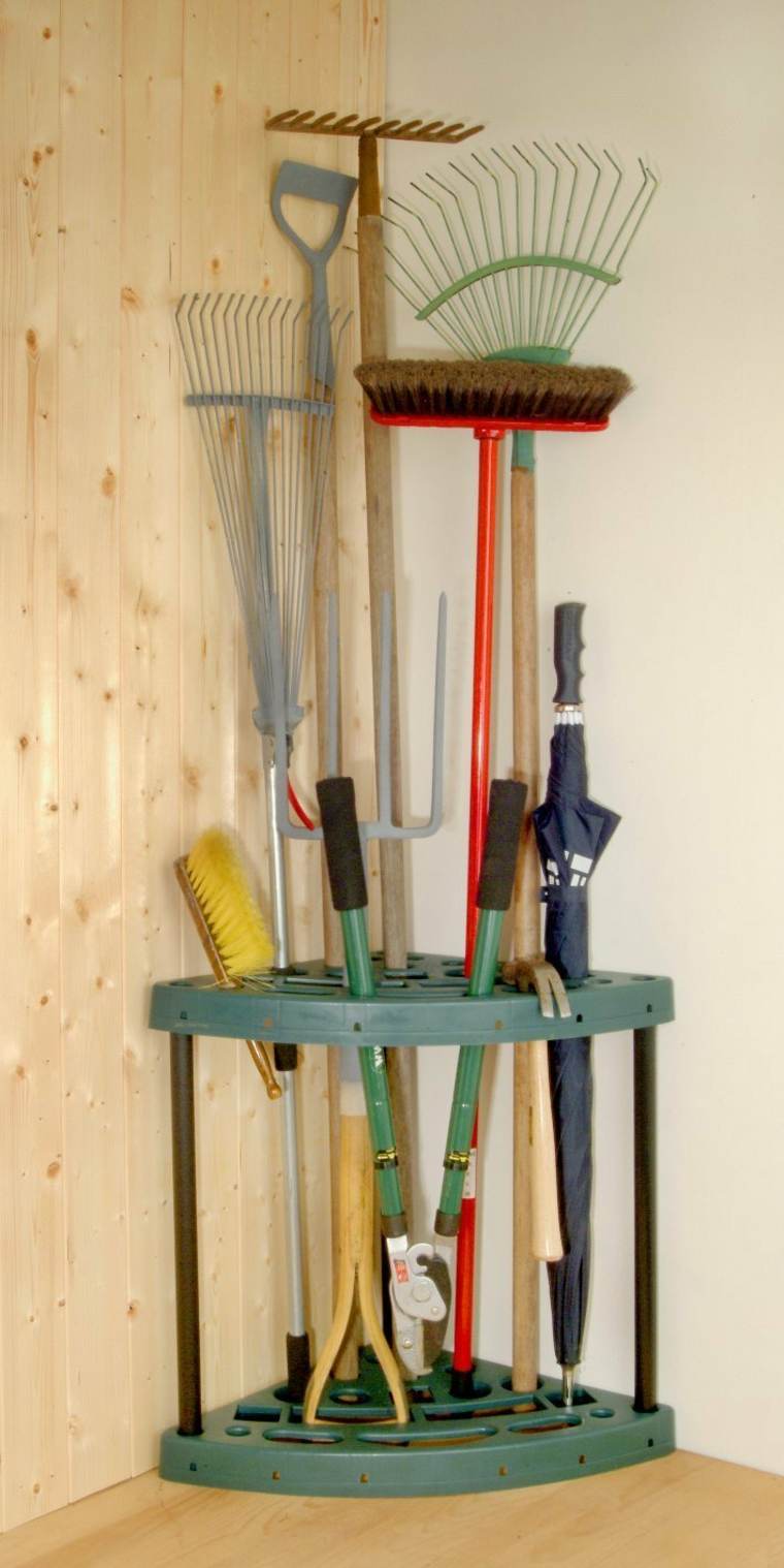 idea storage garage tools wood design