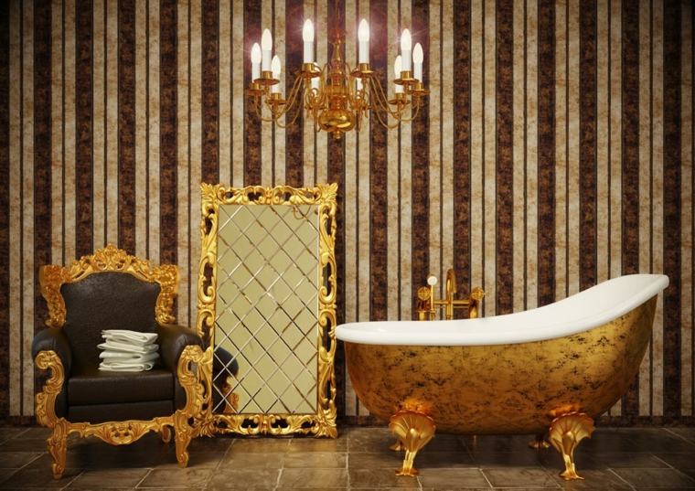 bathroom decoration mirror baroque design