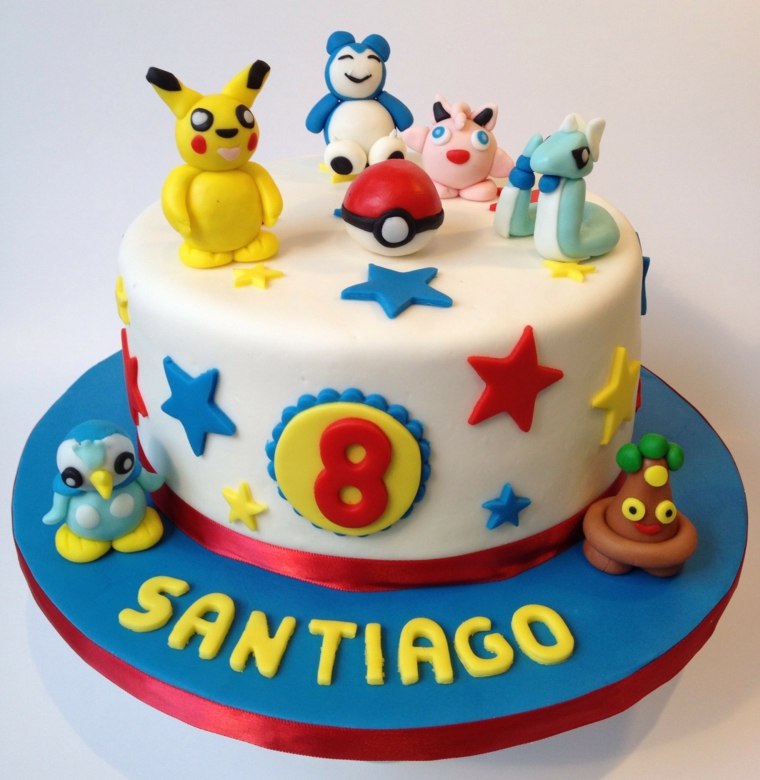 Pokemon Cake For A Birthday Simply Top A Spicy Boy