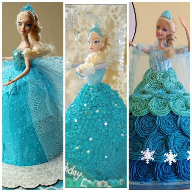 snow queen birthday cake dream