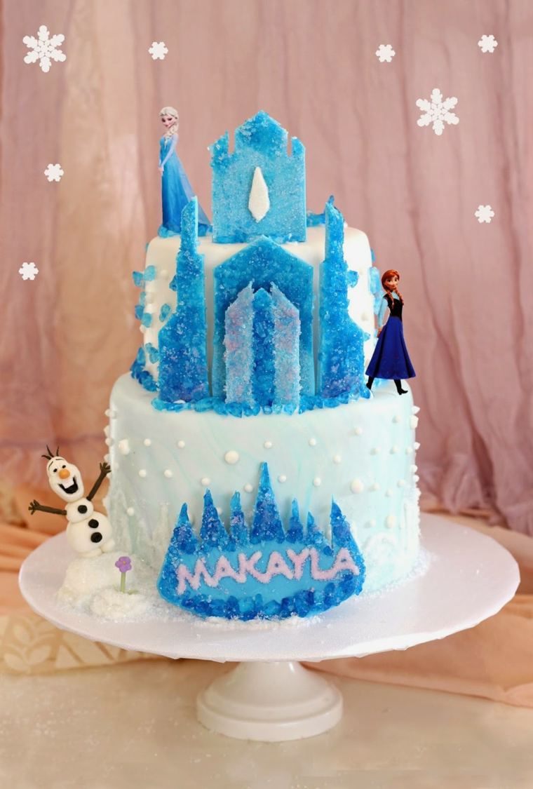 Snow Queen Cake For A Special Thematic Birthday A Spicy Boy