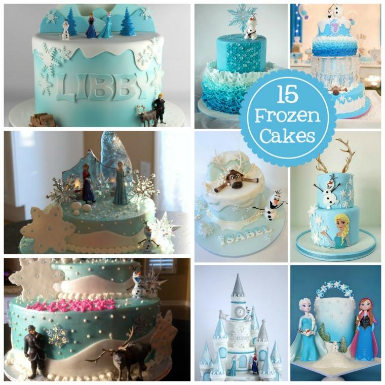 cake snow queen wealth originality ideas