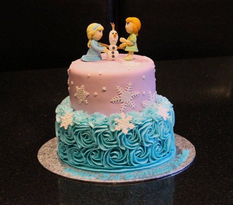 Snow Queen Cake For A Special Thematic Birthday A Spicy Boy