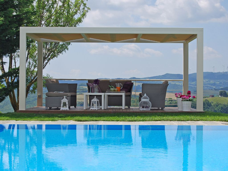 outdoor design shelter modern pools
