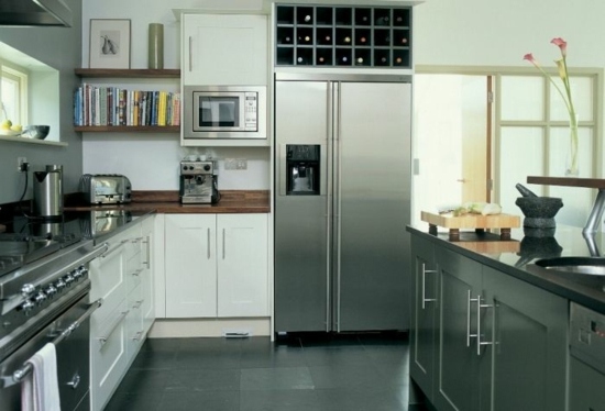 famous fridge kitchen ice water dispenser