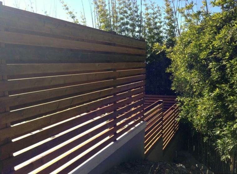 fencing garden wood occulting idea outside