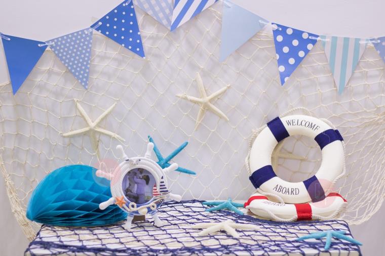 Cheap marine decoration garland-buoy-star-sea