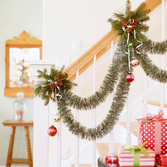 Christmas tree creative garland