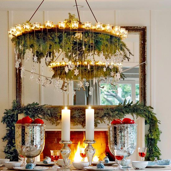 Christmas garland lamps