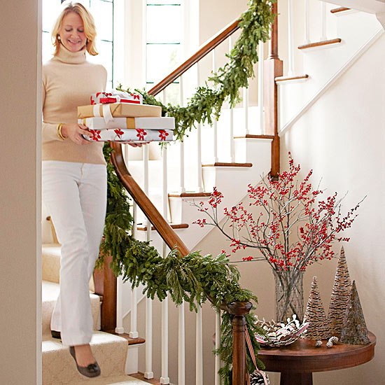 green christmas wreath