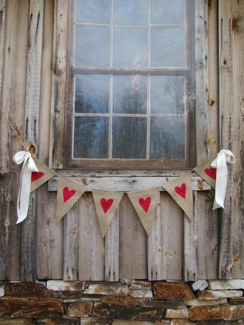 garland deco st valentin