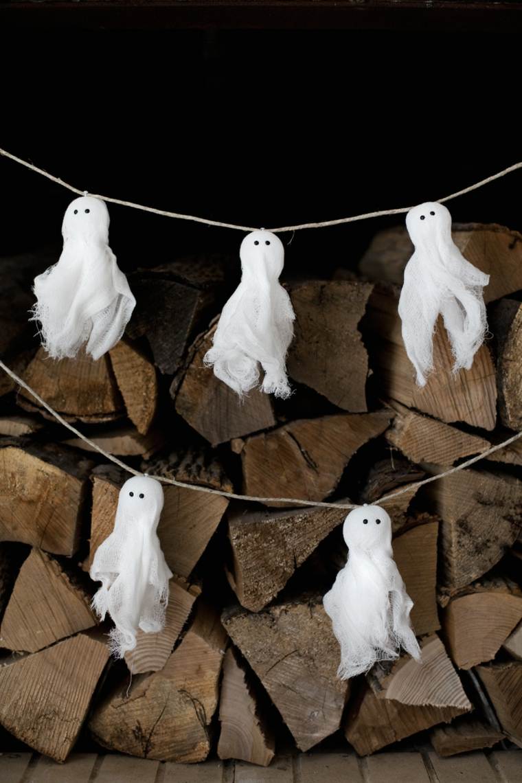 dekoracijo padajo halloween garland diy vzmetenje zamisli