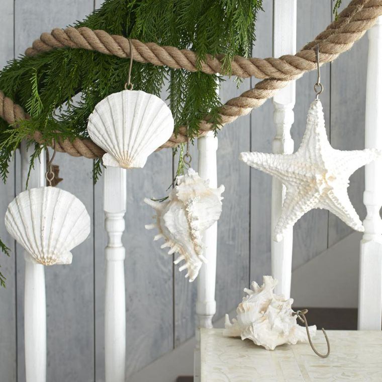 kransar jul deco trappa diy fest tema havet