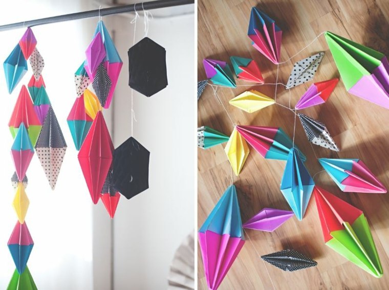 original paper decoration garland hanging design