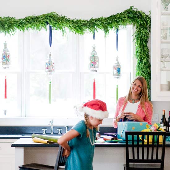 green garland kitchen