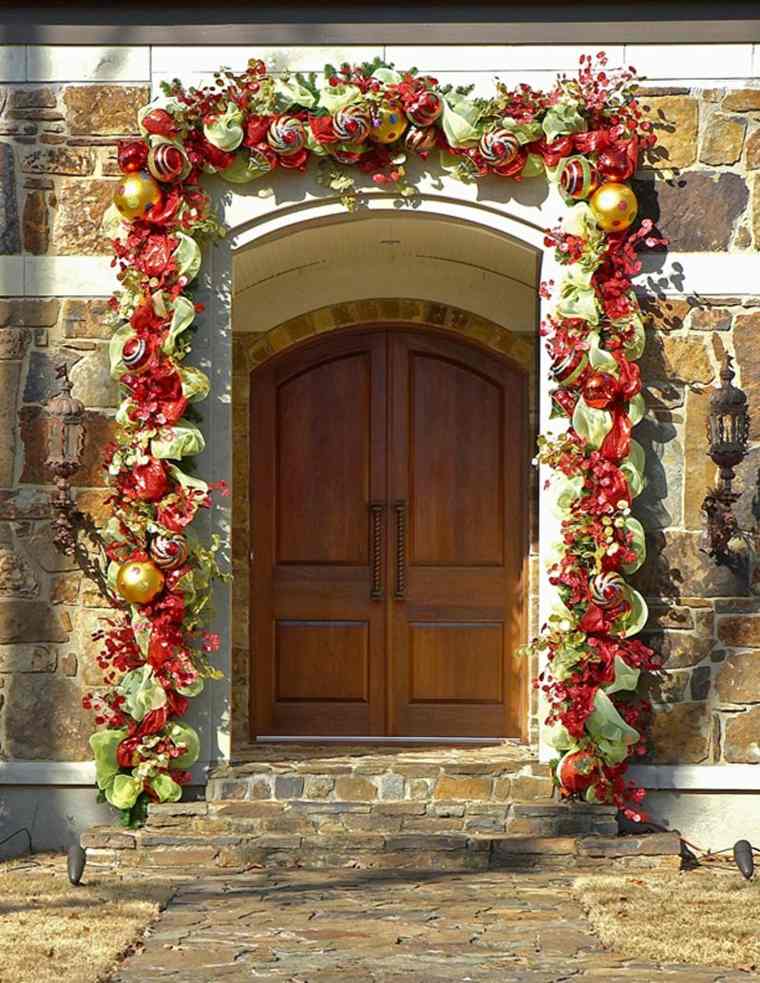 garlands decoration ideas entrees Noel