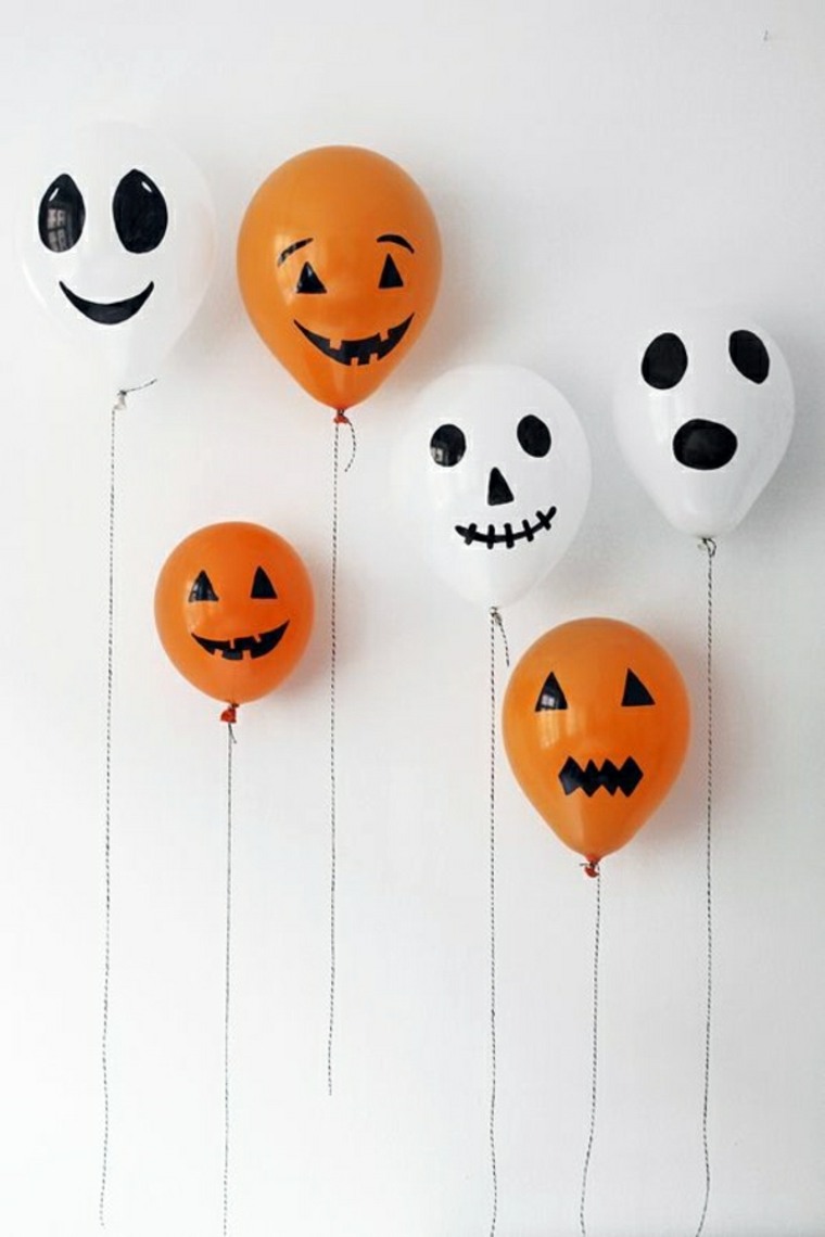 idea balon halloween hiasan