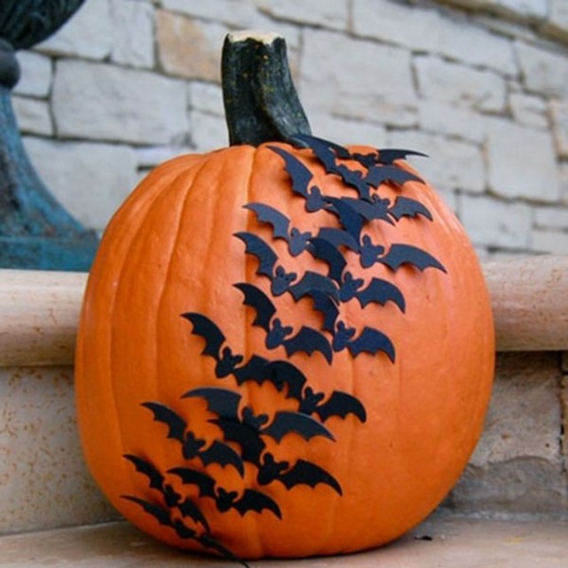 gresskar dekorasjon enkel aktivitet manuell barn halloween