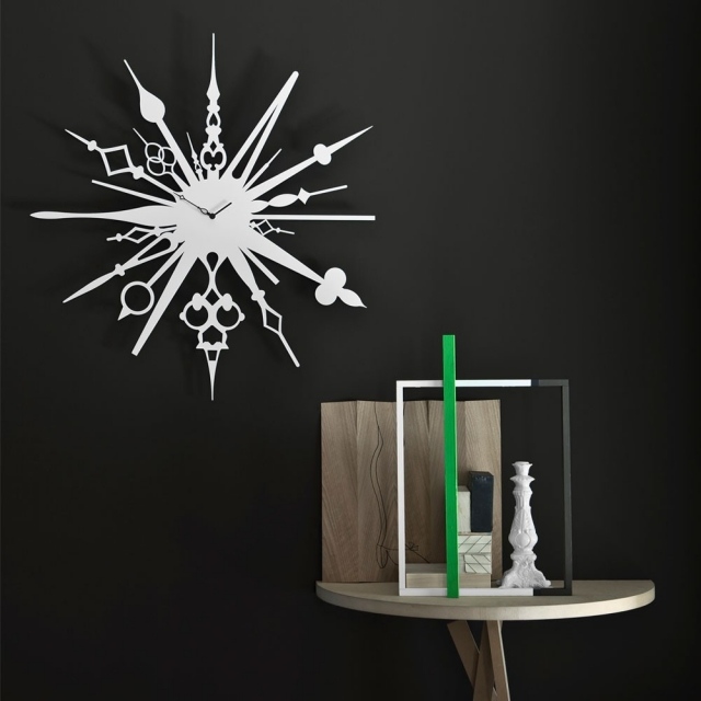 clock-design-millancete-Diamantini＆Domeniconi-white-design-sun-original时钟设计