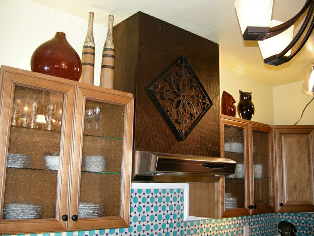 wall hung hood masquerading kitchen oriental style wall pretty oriental decor elements