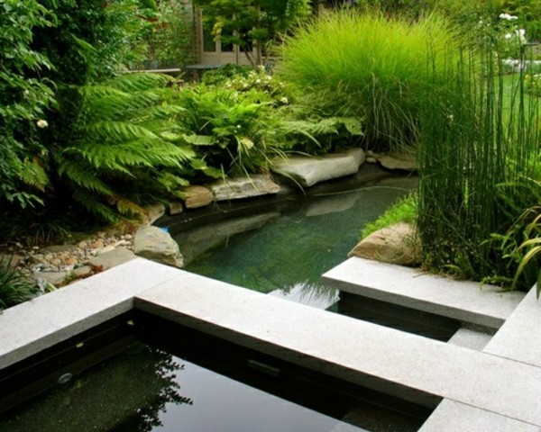 idea landscaping minimalist aquatic terrace design