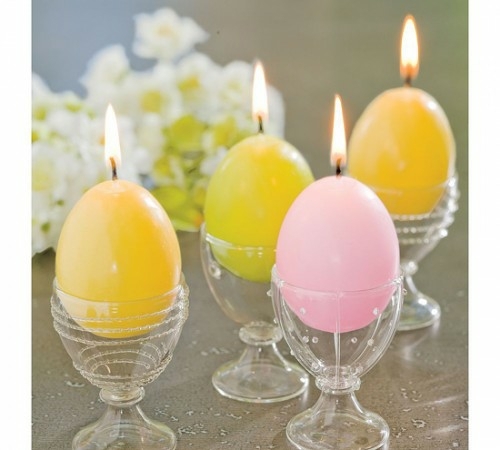 easter decor easter candles