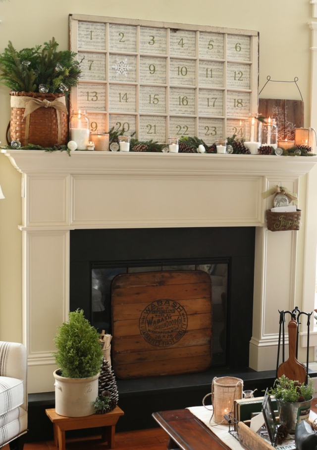 Divert a fireplace - deco