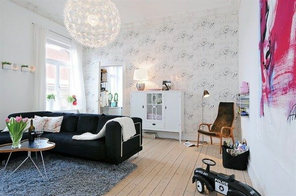 Scandinavian living room idea