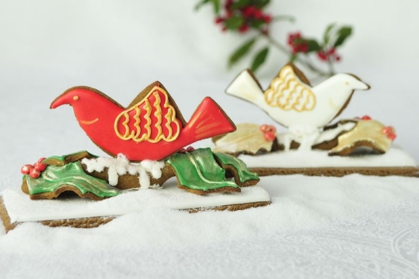 idea kue hiasan christmas gula icing